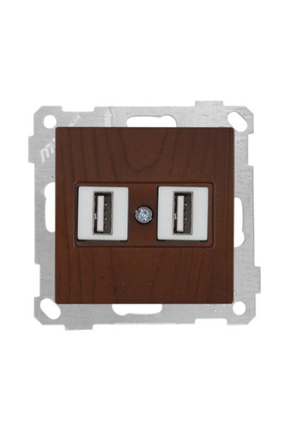 2100 456 0157Candela Mek+Tuş 2*USB Priz - CevizCandela Mek+Tuş 2*USB Priz - Ceviz | MUTLUSAN{ubercoelektromarket}