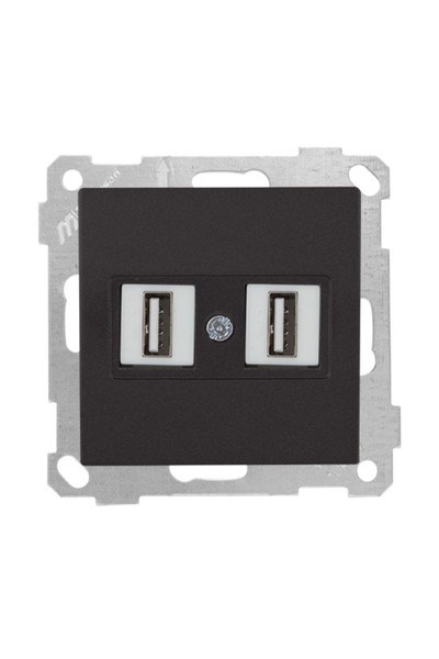 2100 456 0184Candela Mek+Tuş 2*USB Priz - SiyahCandela Mek+Tuş 2*USB Priz - Siyah | MUTLUSAN{ubercoelektromarket}