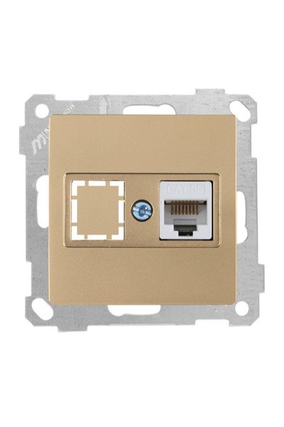2100 136 0101Candela Mek+Tuş Data Prizi 1*Rj45 (Cat5E) - BeyazCandela Mek+Tuş Data Prizi 1*Rj45 (Cat5E) - Beyaz | MUTLUSAN{ubercoelektromarket}