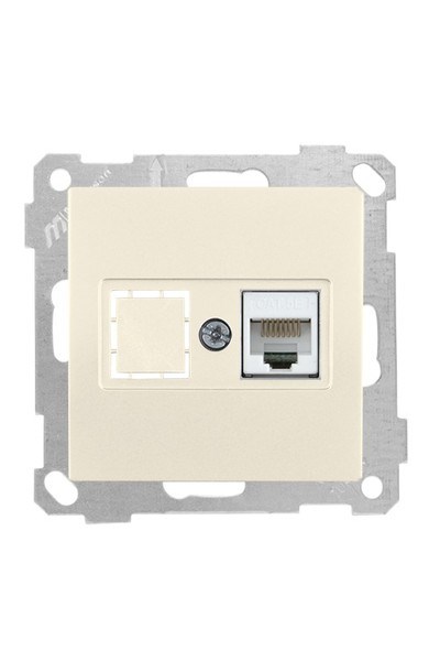 2100 136 0102Candela Mek+Tuş Data Prizi 1*Rj45 (Cat5E) - KremCandela Mek+Tuş Data Prizi 1*Rj45 (Cat5E) - Krem | MUTLUSAN{ubercoelektromarket}