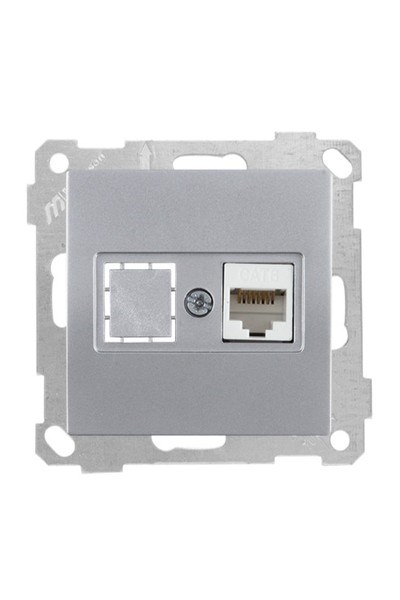2100 140 0182Candela Mek+Tuş Data Prizi 1*Rj45 (Cat6) - İnoxCandela Mek+Tuş Data Prizi 1*Rj45 (Cat6) - İnox | MUTLUSAN{ubercoelektromarket}