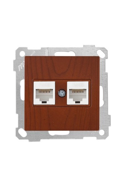 2100 141 0156Candela Mek+Tuş Data Prizi 2*Rj45 (Cat6) - KirazCandela Mek+Tuş Data Prizi 2*Rj45 (Cat6) - Kiraz | MUTLUSAN{ubercoelektromarket}
