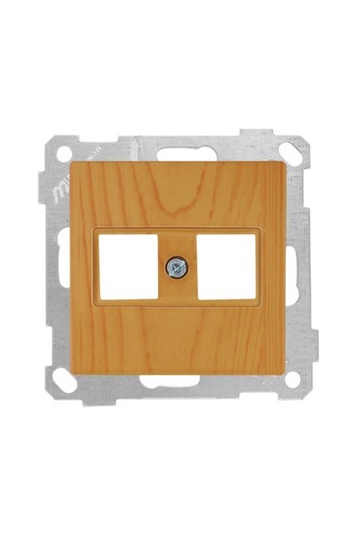 2100 137 0158Candela Mek+Tuş Data Prizi 2*Rj45 (Konnektörsüz) - MeşeCandela Mek+Tuş Data Prizi 2*Rj45 (Konnektörsüz) - Meşe{ubercoelektromarket}