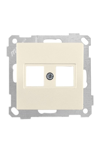 2100 137 0102Candela Mek+Tuş Data Prizi 2*Rj45 (Konnektörsüz) - KremCandela Mek+Tuş Data Prizi 2*Rj45 (Konnektörsüz) - Krem{ubercoelektromarket}