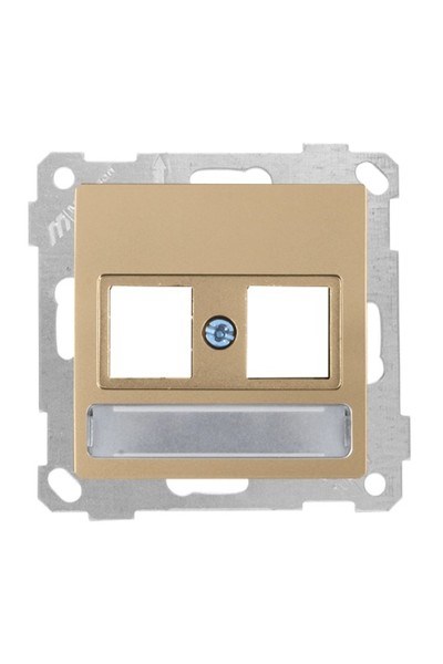 2100 128 0180Candela Mek+Tuş Etiketli Telefon+Data Prizi (Konnektörsüz) - Antik AltınCandela Mek+Tuş Etiketli Telefon+Data Prizi (Konnektörsüz){ubercoelektromarket}