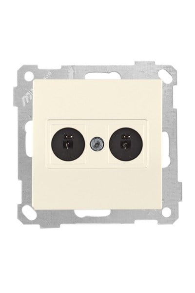 2100 480 0102Candela Mek+Tuş Hoparlör Prizi - KremCandela Mek+Tuş Hoparlör Prizi - Krem | MUTLUSAN{ubercoelektromarket}