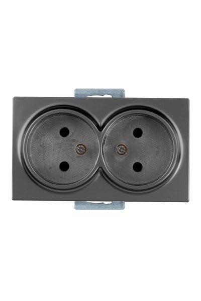 2100 201 0295Candela Mek+Tuş İkili Topraksız Priz Porselen - FümeCandela Mek+Tuş İkili Topraksız Priz Porselen - Füme |{ubercoelektromarket}