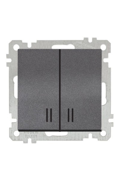 2100 426 0295Candela Mek+Tuş Işıklı Komütatör (Vidalı) - FümeCandela Mek+Tuş Işıklı Komütatör (Vidalı) - Füme | MUTLUSAN{ubercoelektromarket}