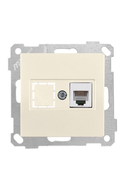 2100 125 0102Candela Mek+Tuş Telefon Prizi 1Xrj11 (Cat3) - KremCandela Mek+Tuş Telefon Prizi 1Xrj11 - Krem | MUTLUSAN{ubercoelektromarket}