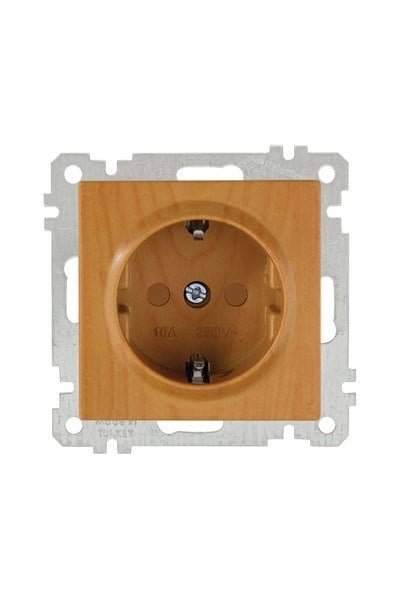2100 605 0258Candela Mek+Tuş Topraklı Priz Çocuk Korumalı - MeşeCandela Mek+Tuş Topraklı Priz Çocuk Korumalı - Meşe |{ubercoelektromarket}