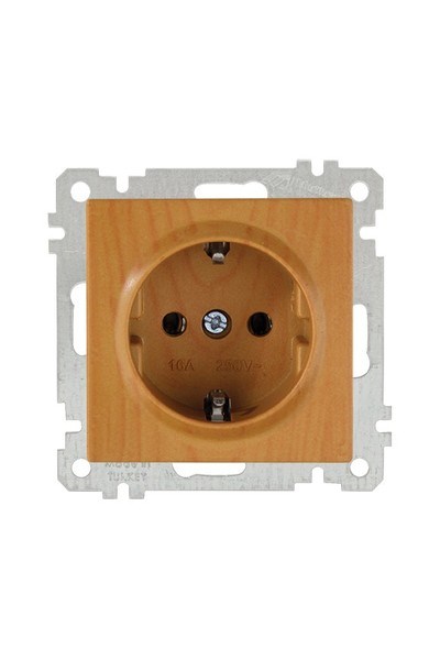 2100 600 0258Candela Mek+Tuş Topraklı Priz - MeşeCandela Mek+Tuş Topraklı Priz - Meşe | MUTLUSAN{ubercoelektromarket}