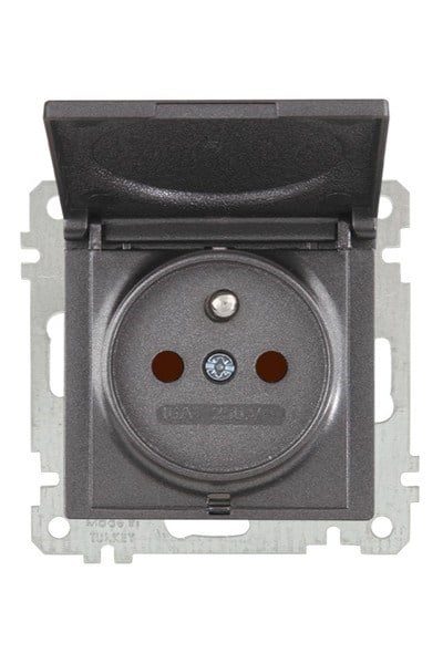 2100 618 0295Candela Mek+Tuş UPS Kapaklı (Fr.) Priz Çocuk Korumalı - FümeCandela Mek+Tuş UPS Kapaklı (Fr.) Priz Çocuk Korumalı - Füme{ubercoelektromarket}