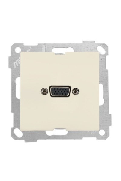 2100 460 0102Candela Mek+Tuş Vga Priz - KremCandela Mek+Tuş Vga Priz - Krem | MUTLUSAN{ubercoelektromarket}