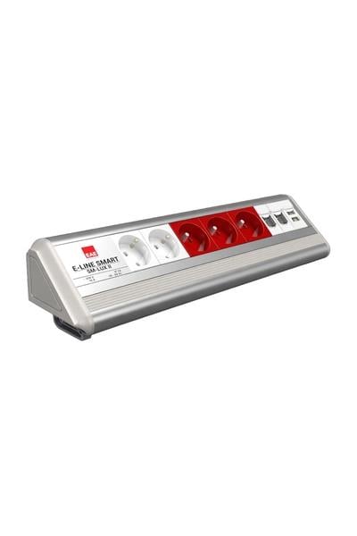 3404564Eae SM-LUX Masaüstü Priz Bloğu, 2 Şebeke, 3 UPS, 2 Data, USB Type A+CEAE 3404564 Eae SM-LUX Masaüstü Priz Bloğu, 2 Şebeke, 3 UPS, 2 Data, USB Type A+C | EAE | ubercoelektromarket.com{ubercoelektromarket}