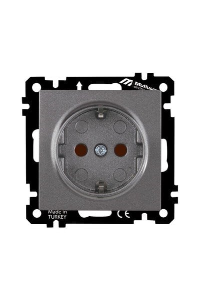 2270 605 0295Mutlusan Elitra Plus Mek+Tuş Topraklı Priz Çocuk Korumalı - FümeElitra Plus Mek+Tuş Topraklı Priz Çocuk Korumalı - Füme{ubercoelektromarket}