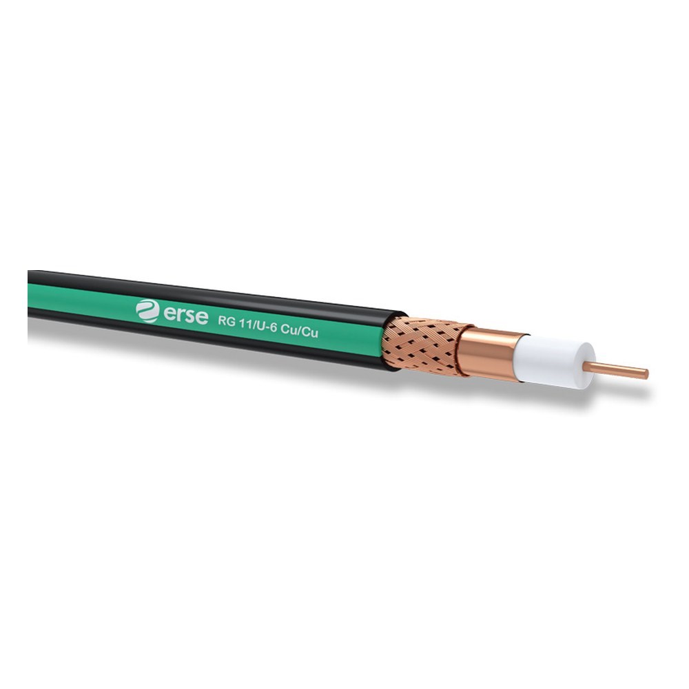 ERSE FDER019400100163WErse COAXIAL RG 11/U-6 Cu/Cu PVC Koaksiyel (Anten) KablosuErse COAXIAL RG 11-U-6 Cu-Cu PVC Koaksiyel Kablosu Anten{ubercoelektromarket}