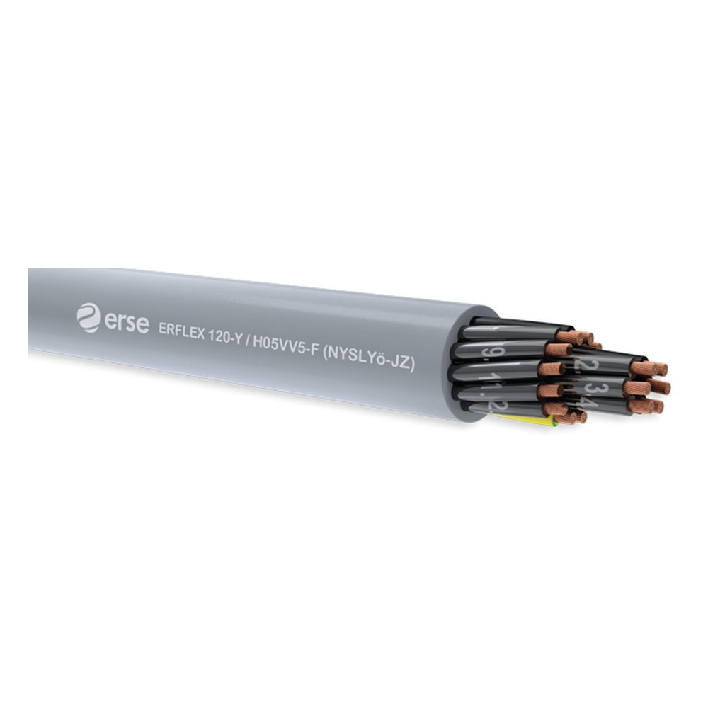 ERSE 3303875143Erse ERFLEX 120-Y / H05VV5-F (NYSLYö) 14x0,75 Kumanda KablosuErse ERFLEX 120-Y - H05VV5-F (NYSLYö) 14x0,75 Kumanda{ubercoelektromarket}