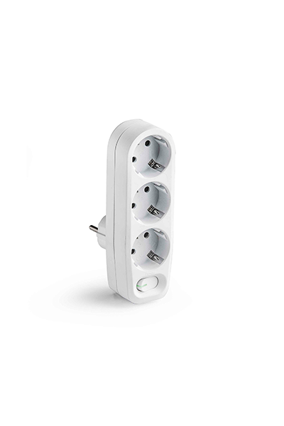 Famatel Adaptör 3â€ lü Anahtarlı 16A 250V Nuevos adaptadores