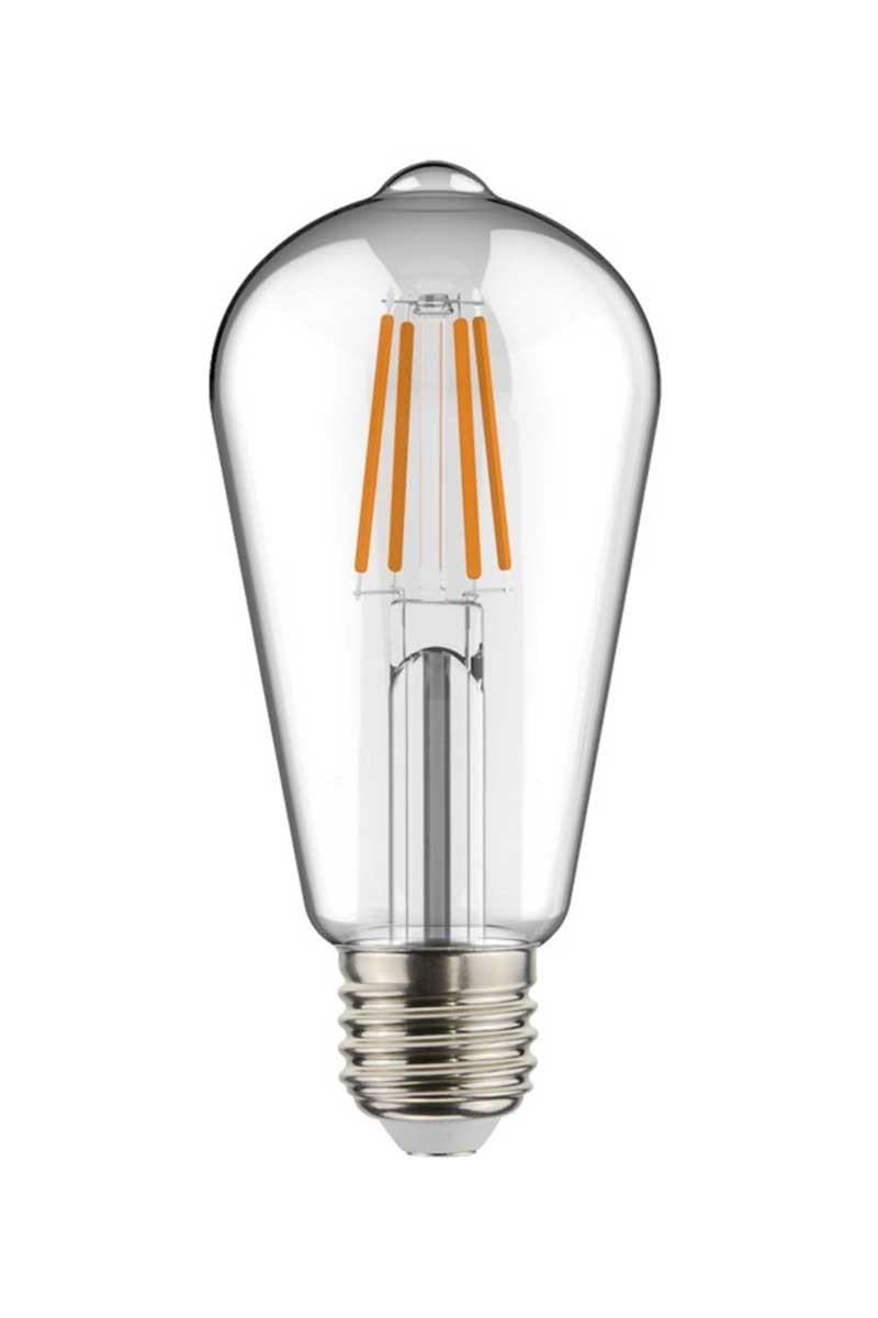 Global K2 KES505 6W E27 2700K Sarı Flamanlı Rustik Led Ampul