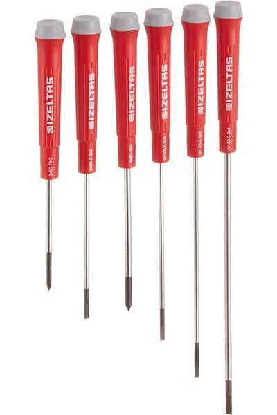 İZELTAŞ 4500008106 Elektronikçi Tip Klemens Tornavida Seti 6 Parça