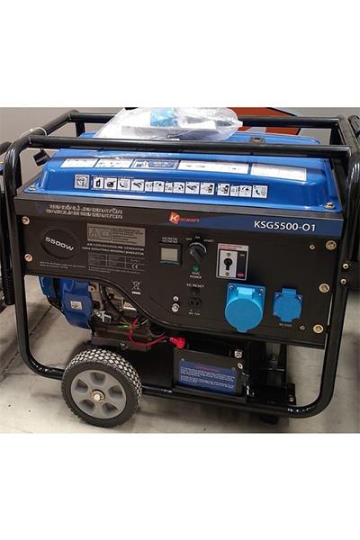 Koçsan Benzinli Portatif Jeneratör  5,5kvA 230V
