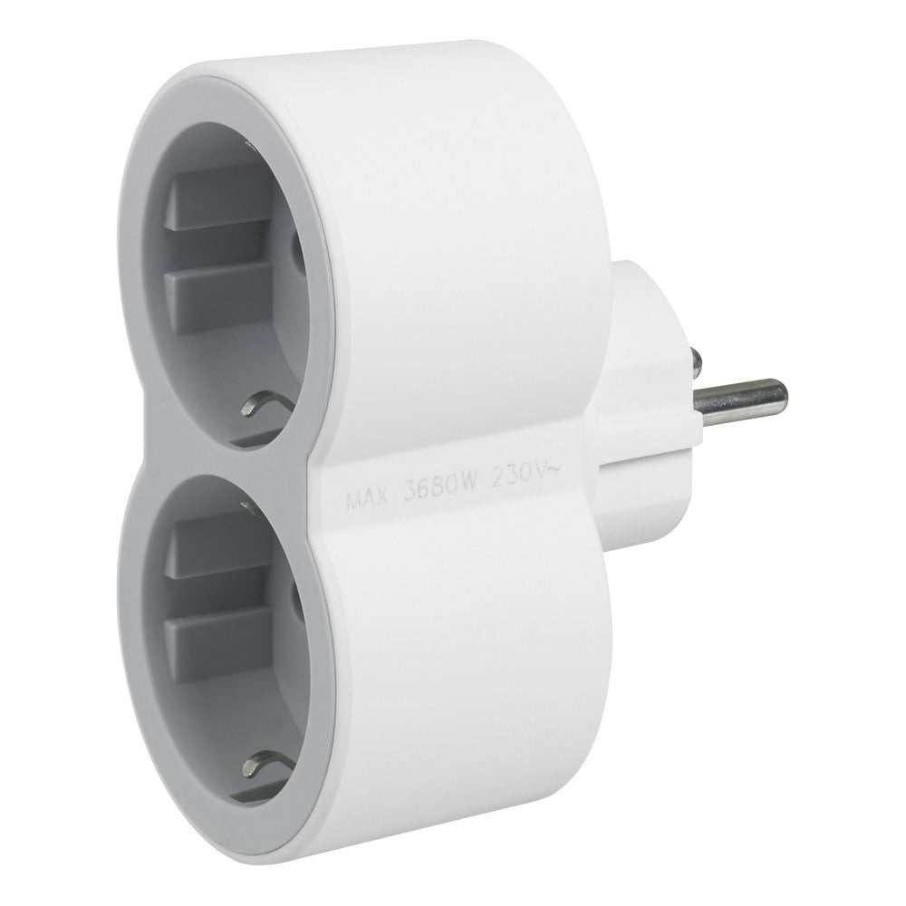 LEGRAND 694516Legrand ÇOKLU FİŞ/PRİZLER, 16 A, 2 X 2P+E ÖNDEN ÇIKIŞLI, BEYAZ/AÇIK GRİLegrand 2li önden çıkışlı priz - 16A - Beyaz-Açık Gri{ubercoelektromarket}