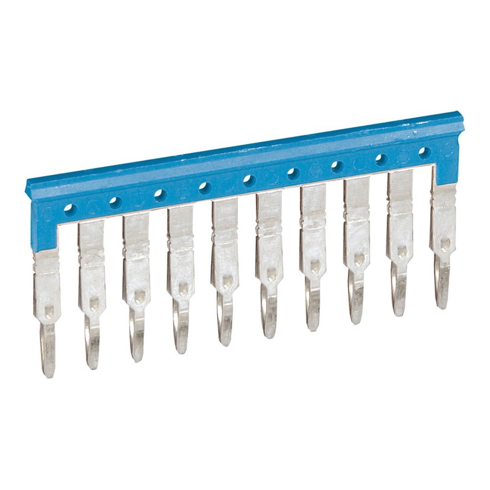 LEGRAND 037503Legrand Viking3 köprüleme aksesuarı 6mm adımlı, 10 klemens için maviLegrand 6 mm adımlı 10 klemens için{ubercoelektromarket}