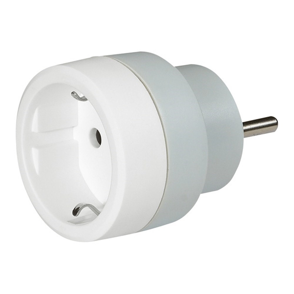 LEGRAND 050382Legrand Fransız standartı prizi alman standartı prize dönüştüren adaptörLegrand Adaptörler - Adaptör (Alman std --> Fransız std){ubercoelektromarket}
