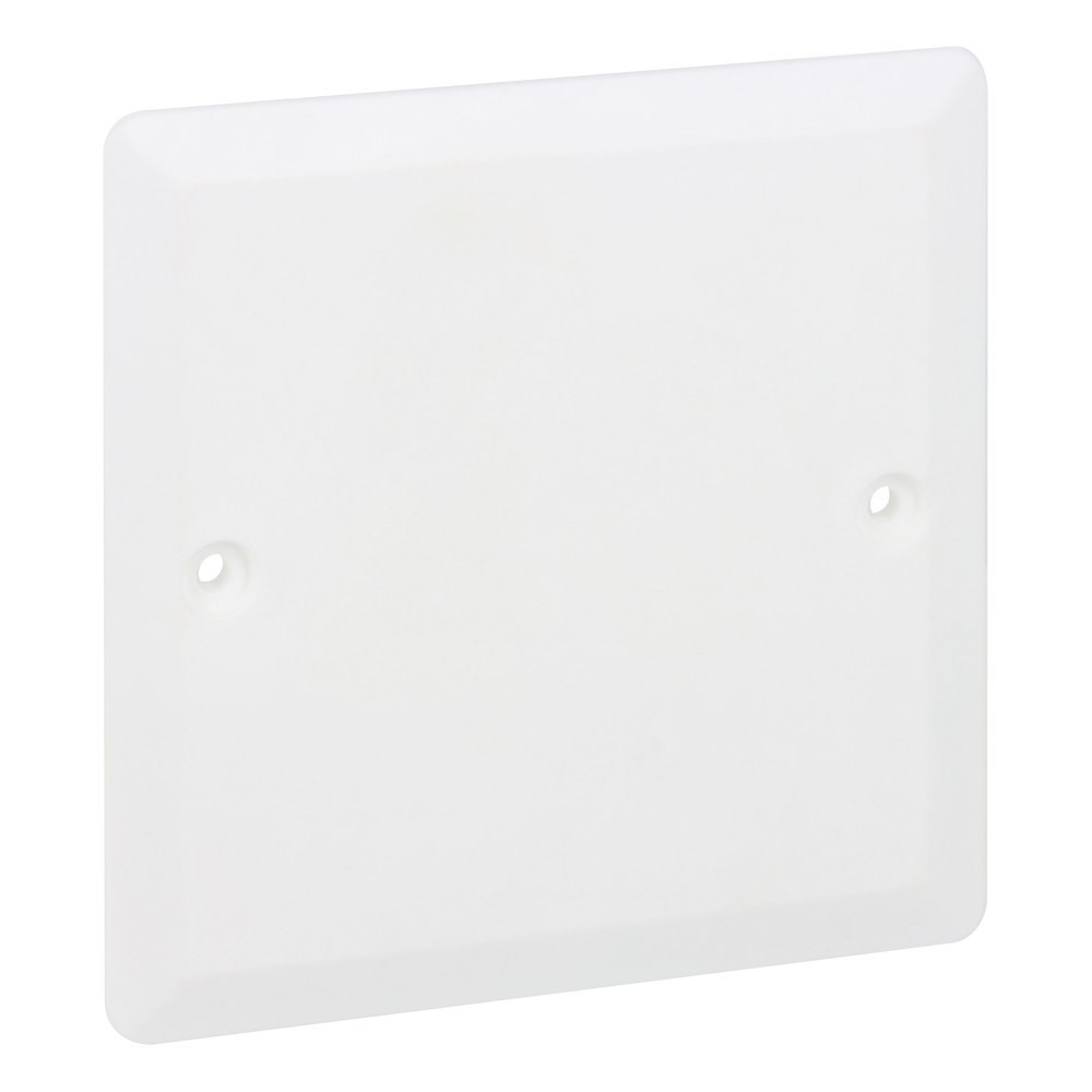 LEGRAND 089281Legrand Batibox Kare kapak, 80 x 80 mm, tekli buatlar içinLegrand Aksesuarlar - Kare kapak - 80x80 mm{ubercoelektromarket}