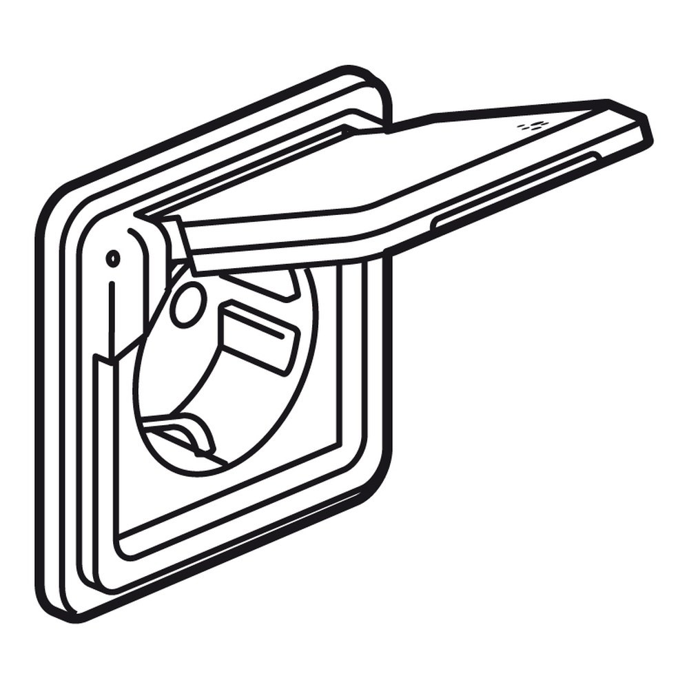 LEGRAND 077835Legrand Alman Standardı Prizler, 16A - Kapaklı topraklı, 2P+T, IP55, Vida BağlantıLegrand Alman Standardı Prizler, 16A - Kapaklı topraklı{ubercoelektromarket}