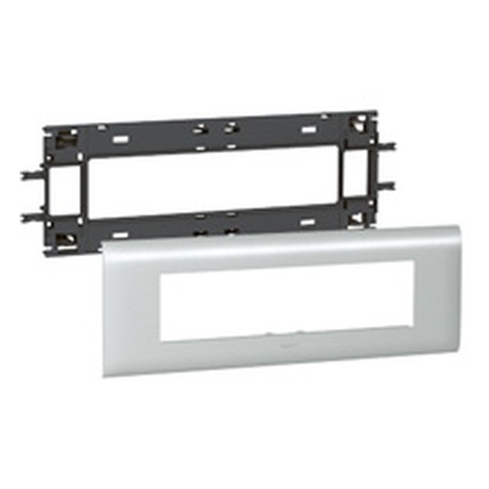 LEGRAND 011218Legrand Alüminyum DLP Gulot Kanalı İçin Sistem Armada Mekanizma Kaidesi - 8 Modül, Kapak Genişliği 85 mmLegrand Alüminyum DLP Gulot Kanalı İçin Sistem Armada{ubercoelektromarket}