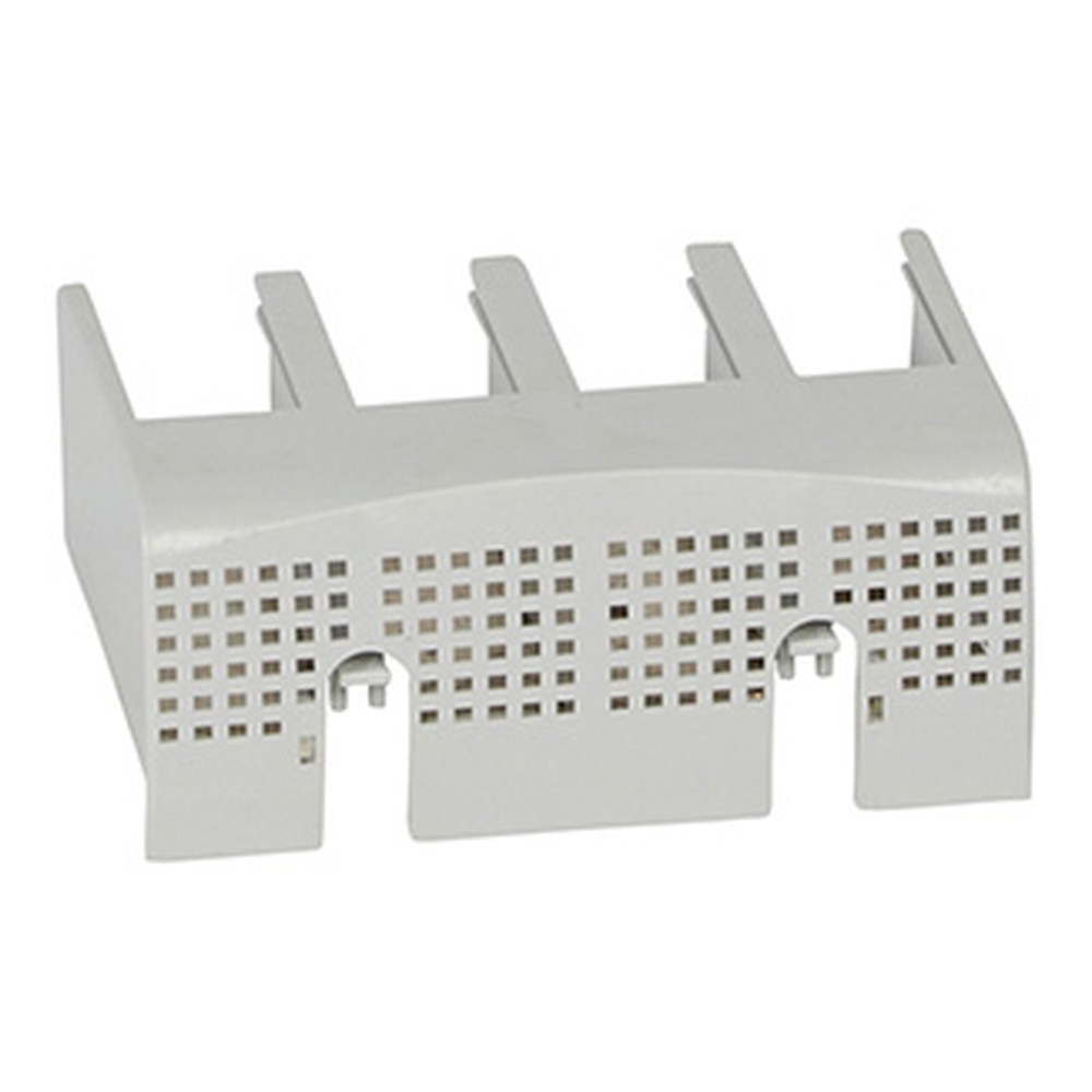 LEGRAND 421051Legrand DPX³ 160 serisi 4 kutup için arkadan bağ. Mühürlenebilir terminal koruyucu kapakLegrand Arkadan bağlantı için terminal koruyucu kapaklar (4{ubercoelektromarket}