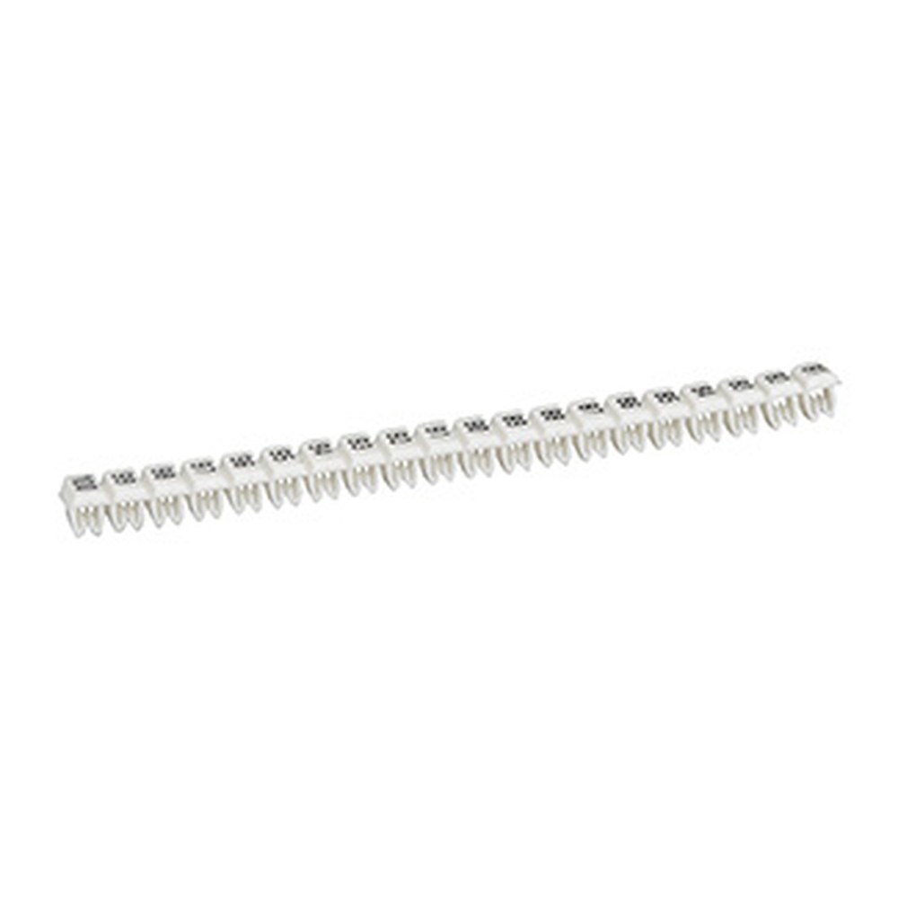 LEGRAND 038162Legrand CAB 3 İşaretleme Sistemi - Kablo ve klemens işaretleme - Rakam 41'den 60'a kadar - Kesit 1,5-2,5 mm²Legrand CAB 3 İşaretleme Sistemi - Kablo ve klemens{ubercoelektromarket}