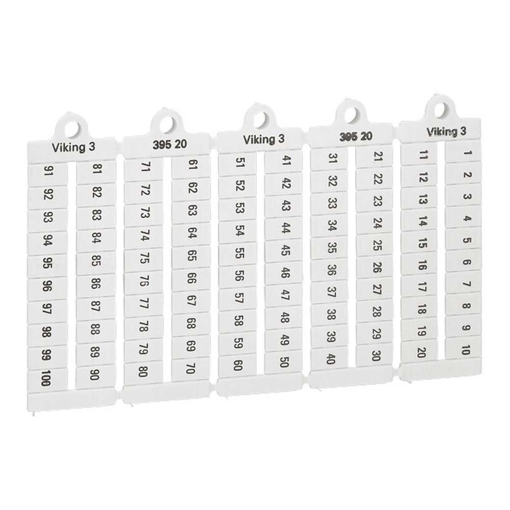 LEGRAND 039520Legrand CAB 3 İşaretleme Sistemi - Tekrarlanma Rakamlar - 1-100 - Kesit 1,5-2,5 mm²Legrand CAB 3 İşaretleme Sistemi - Tekrarlanma Rakamlar{ubercoelektromarket}