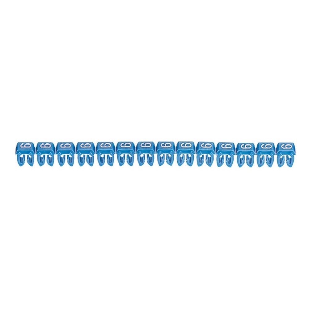 LEGRAND 038106Legrand CAB 3 İşaretleme Sistemi - Viking 3 klemens/kablo rakam işaretleme - Rakam 6 - Kesit 0,15-0,5 mm²Legrand CAB 3 İşaretleme Sistemi - Viking 3 klemens-kablo{ubercoelektromarket}