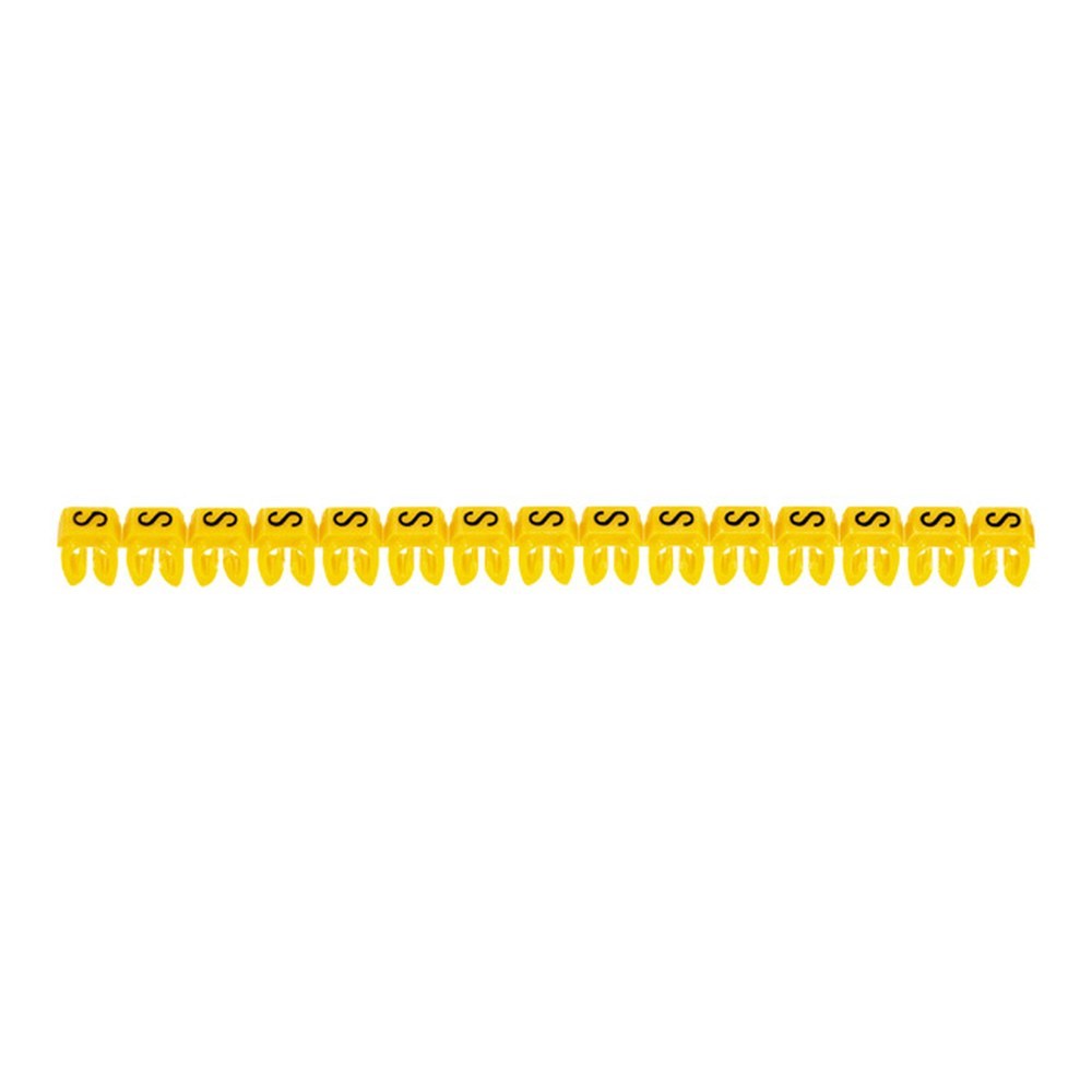 LEGRAND 038128Legrand CAB 3 İşaretleme Sistemi - Viking 3 klemens/kablo harf işaretleme - Harf S - Kesit 0,15-0,5 mm²Legrand CAB 3 İşaretleme Sistemi - Viking 3 klemens-kablo{ubercoelektromarket}