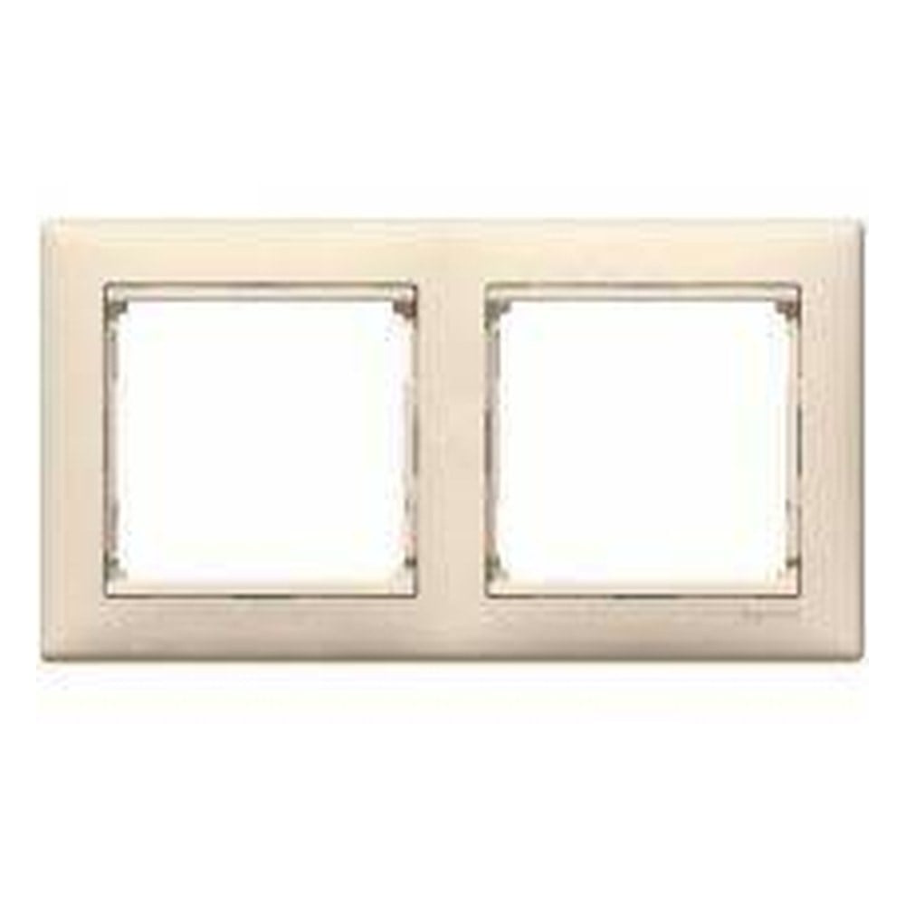LEGRAND 774352Legrand Çerçeveler - İkili - BejLegrand Çerçeveler - İkili - Bej{ubercoelektromarket}