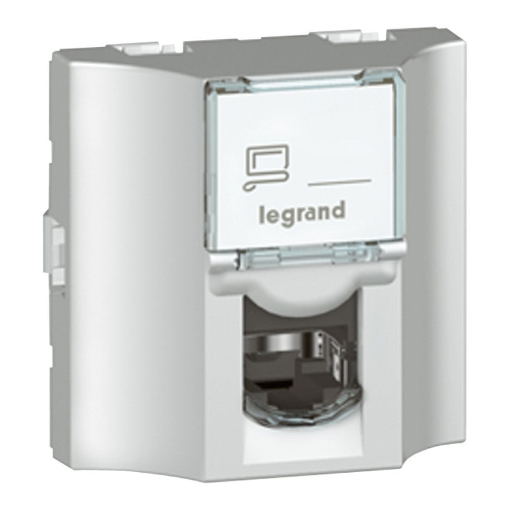 LEGRAND 078626Legrand Çift Taraflı RJ45 Girişli CAT6 UTP, 8 Kontak, Alü.Legrand Çift Taraflı RJ45 Girişli CAT6 UTP, 8 Kontak, Alü.{ubercoelektromarket}