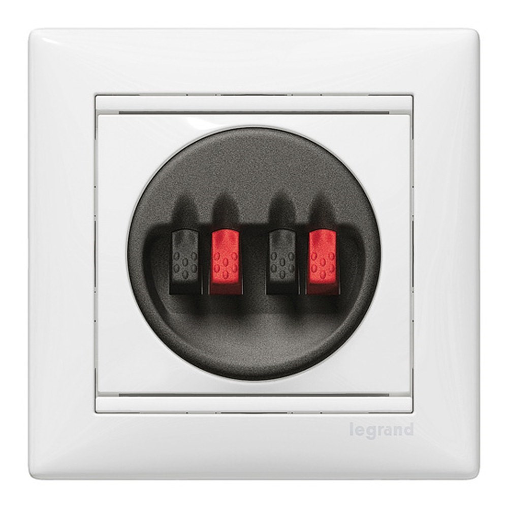 LEGRAND 774424Legrand Diğer - 2'li hoparlör prizi - BeyazLegrand Diğer - 2li hoparlör prizi - Beyaz{ubercoelektromarket}