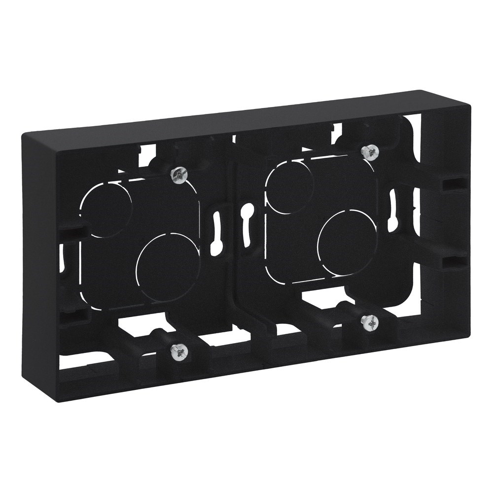 LEGRAND 768348Legrand Diğer Ürünler - İkili sıva üstü kasa - FümeLegrand Diğer Ürünler - İkili sıva üstü kasa - Füme{ubercoelektromarket}