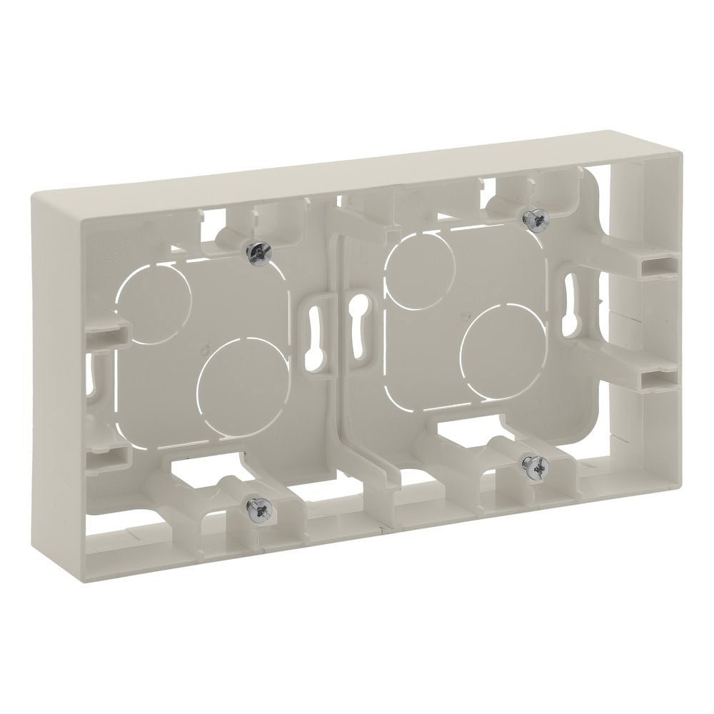 LEGRAND 768448Legrand Diğer Ürünler - İkili sıvaüstü kasa - KremLegrand Diğer Ürünler - İkili sıvaüstü kasa - Krem{ubercoelektromarket}