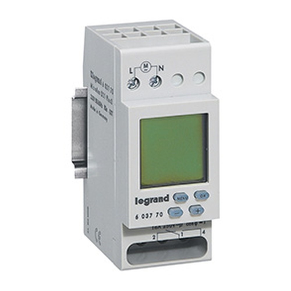 LEGRAND 603770Legrand Digital zaman saati 230V 16A 1 kanalLegrand Digital zaman saati 230V 16A 1 kanal{ubercoelektromarket}