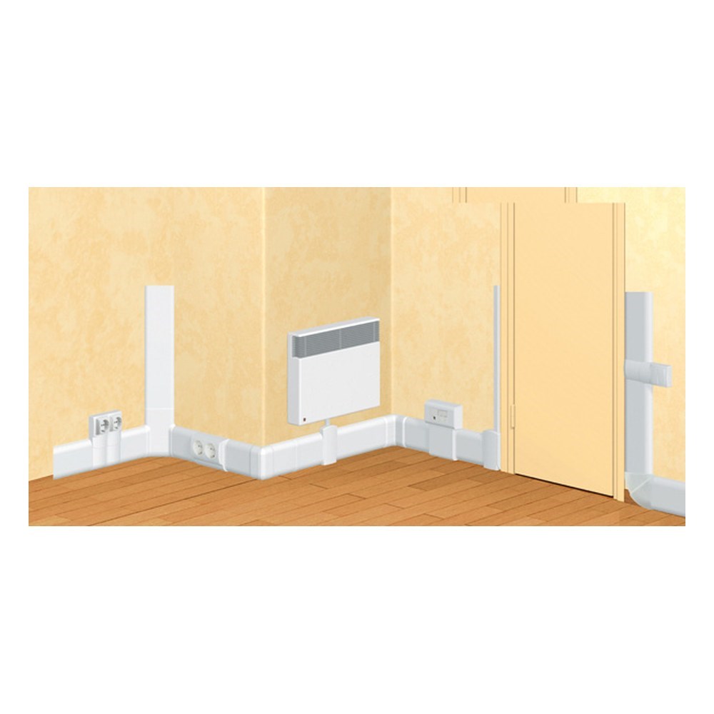 LEGRAND 030089Legrand DLPlus süpürgelik kanal 20x120mm - beyaz - 2metreLegrand DLPlus İnce Kanal - 20x120mm, 2m{ubercoelektromarket}
