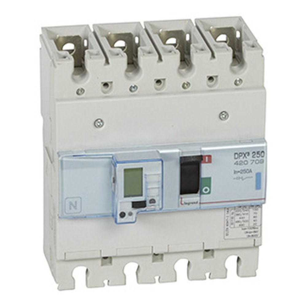 LEGRAND 420709Legrand DPX³250 ELE&SG 4P 250A 70kALegrand DPX³250 ELE&SG 4P 250A 70kA{ubercoelektromarket}