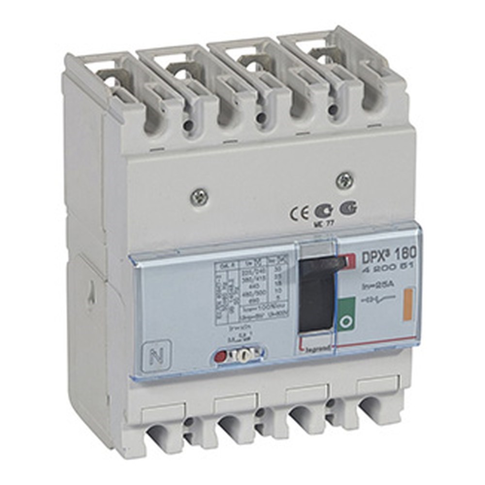 LEGRAND 420051Legrand DPX3 160 Kompakt Şalter - Termik manyetik - 4 kutup - Icu(kA) 25 - In(A) 25Legrand DPX3 160 Kompakt Şalter - Termik manyetik - 4 kutup{ubercoelektromarket}