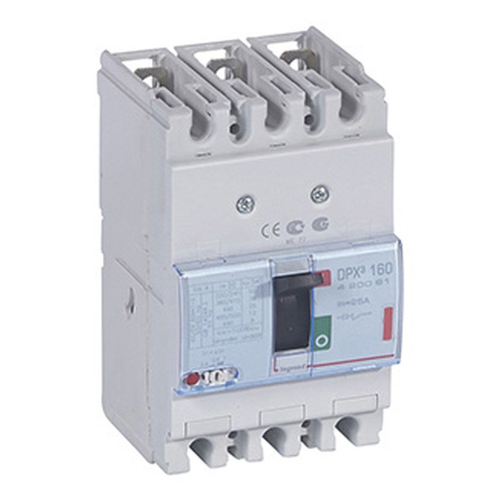 LEGRAND 420081Legrand DPX3 160 Kompakt Şalter - Termik manyetik - 3 kutup - Icu(kA) 36 - In(A) 25Legrand DPX3 160 Kompakt Şalter - Termik manyetik - 3 kutup{ubercoelektromarket}