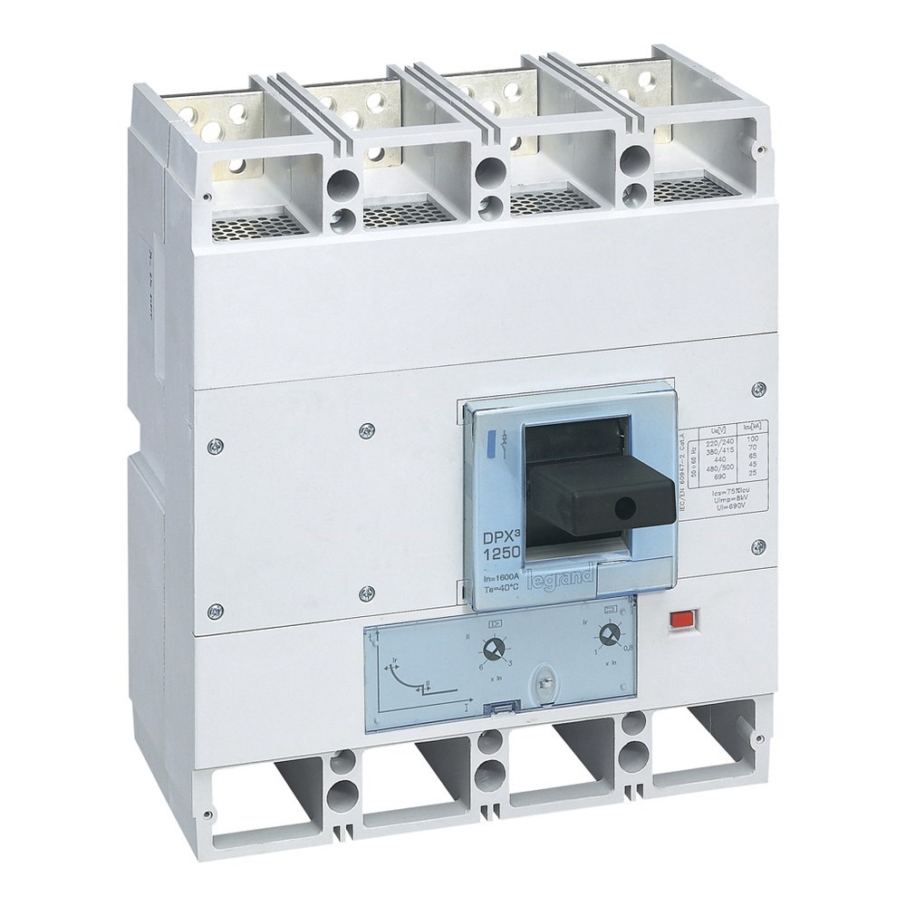 LEGRAND 422269Legrand DPX3 1600 Kompakt Şalter - Termik manyetik şalter - 4 kutup - Icu(kA) 50 - In(A) 800Legrand DPX3 1600 Kompakt Şalter - Termik manyetik şalter{ubercoelektromarket}