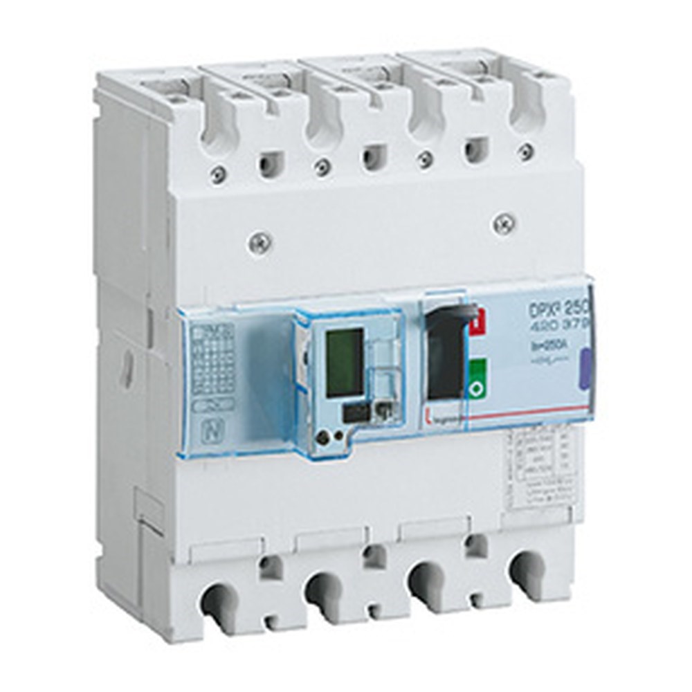 LEGRAND 420379Legrand DPX3 250 Kompakt Şalter - Elektronik korumalı - 4 kutup - Icu(kA) 50 - In(A) 250Legrand DPX3 250 Kompakt Şalter - Elektronik korumalı - 4{ubercoelektromarket}