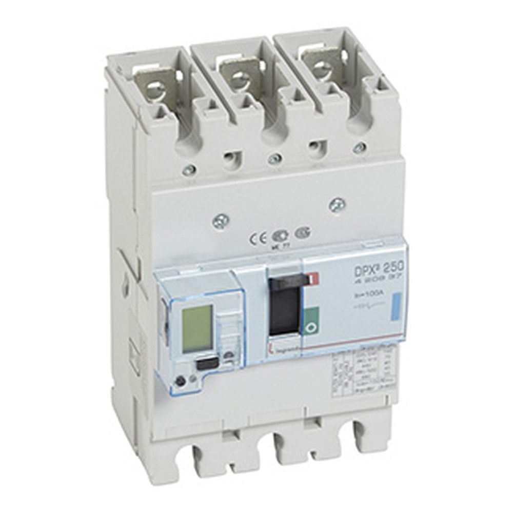 LEGRAND 420637Legrand DPX3 250 Kompakt Şalter - Elektronik korumalı - 3 kutup - Icu(kA) 70 - In(A) 100Legrand DPX3 250 Kompakt Şalter - Elektronik korumalı - 3{ubercoelektromarket}