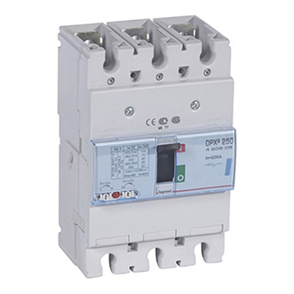 LEGRAND 420608Legrand DPX3 250 Kompakt Şalter - Termik manyetik - 3 kutup - Icu(kA) 70 - In(A) 200Legrand DPX3 250 Kompakt Şalter - Termik manyetik - 3 kutup{ubercoelektromarket}